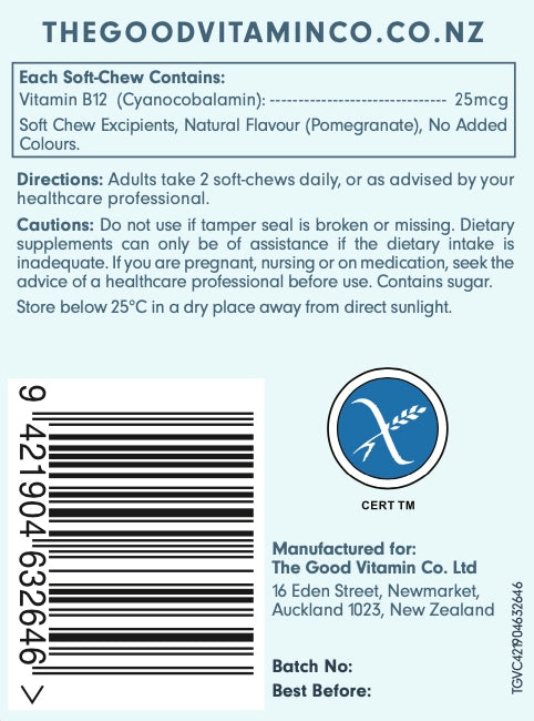 The Good Vitamin Co. Good Vita-B12