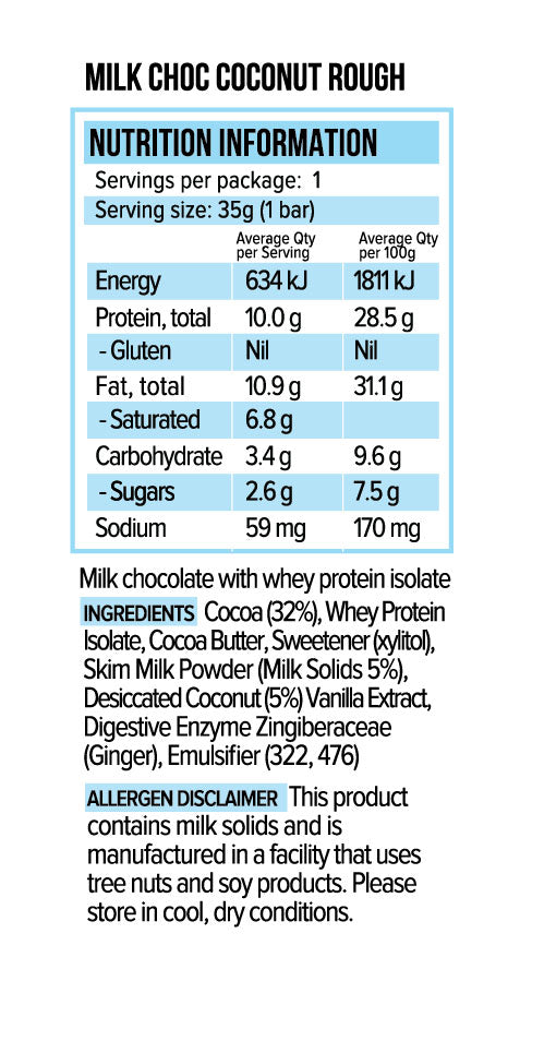 Vitawerx Protein Milk Chocolate Bar