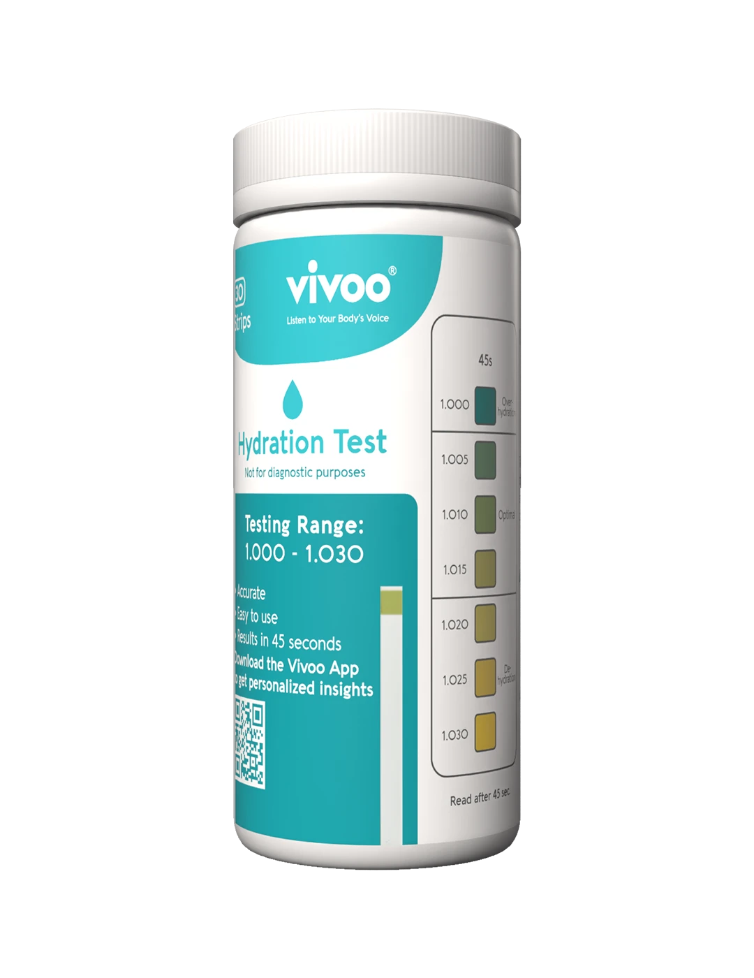 Vivoo Hydration Test Bottle | ASN