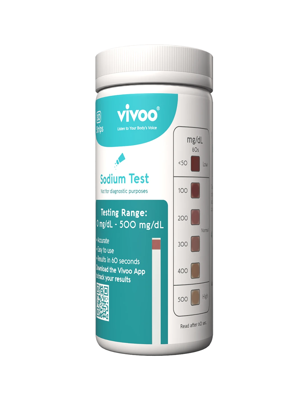 Vivoo Sodium Test Bottle | ASN