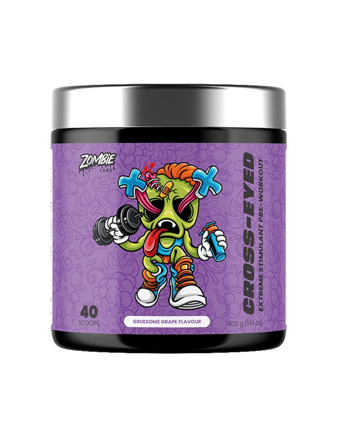 Zombie Labs CROSS-EYED Extreme Stimulant Pre-Workout