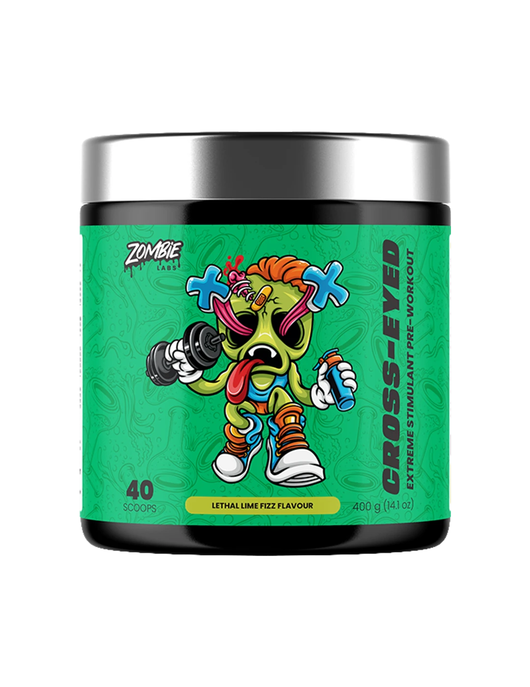 Zombie Labs CROSS-EYED Extreme Stimulant Pre-Workout