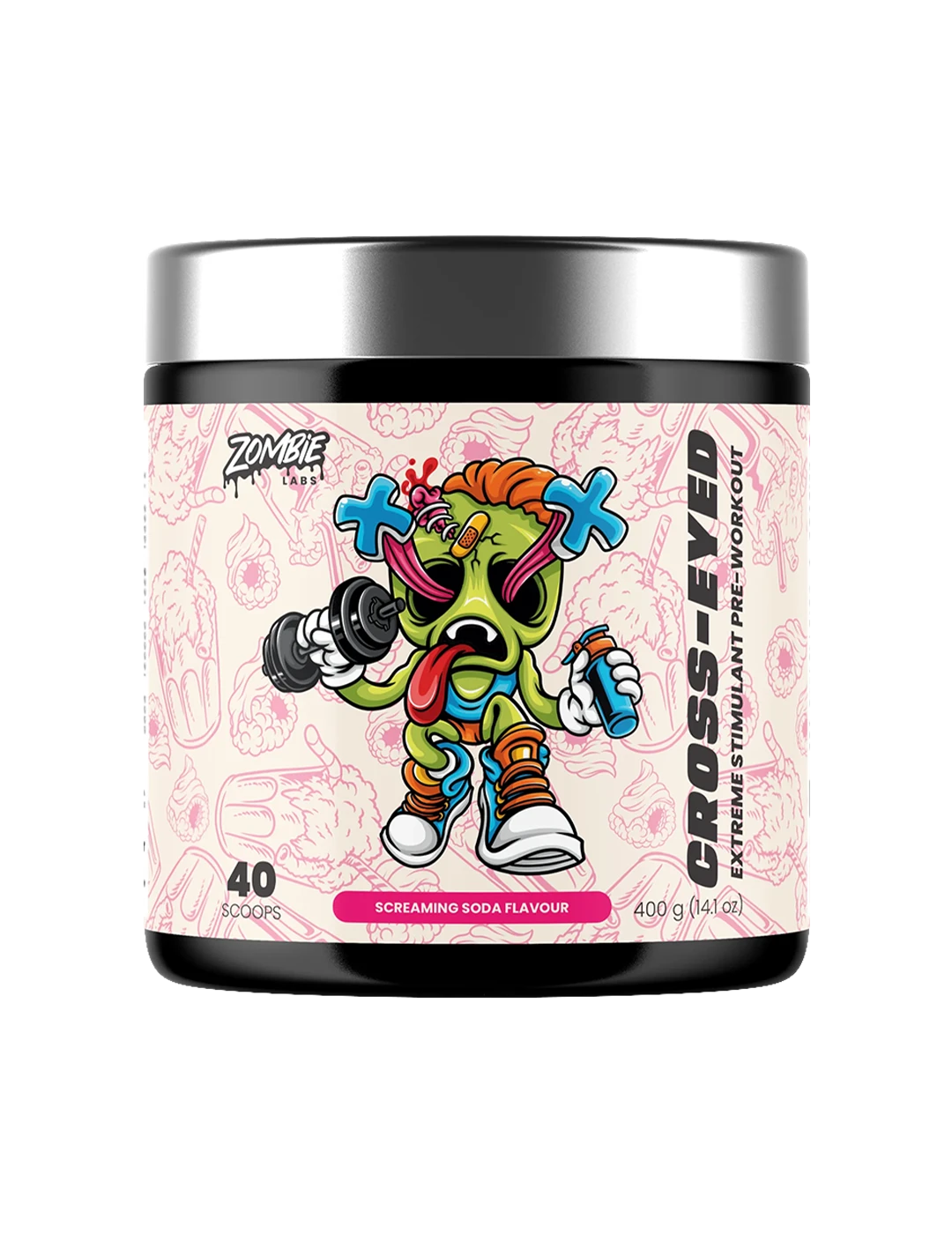 Zombie Labs CROSS-EYED Extreme Stimulant Pre-Workout