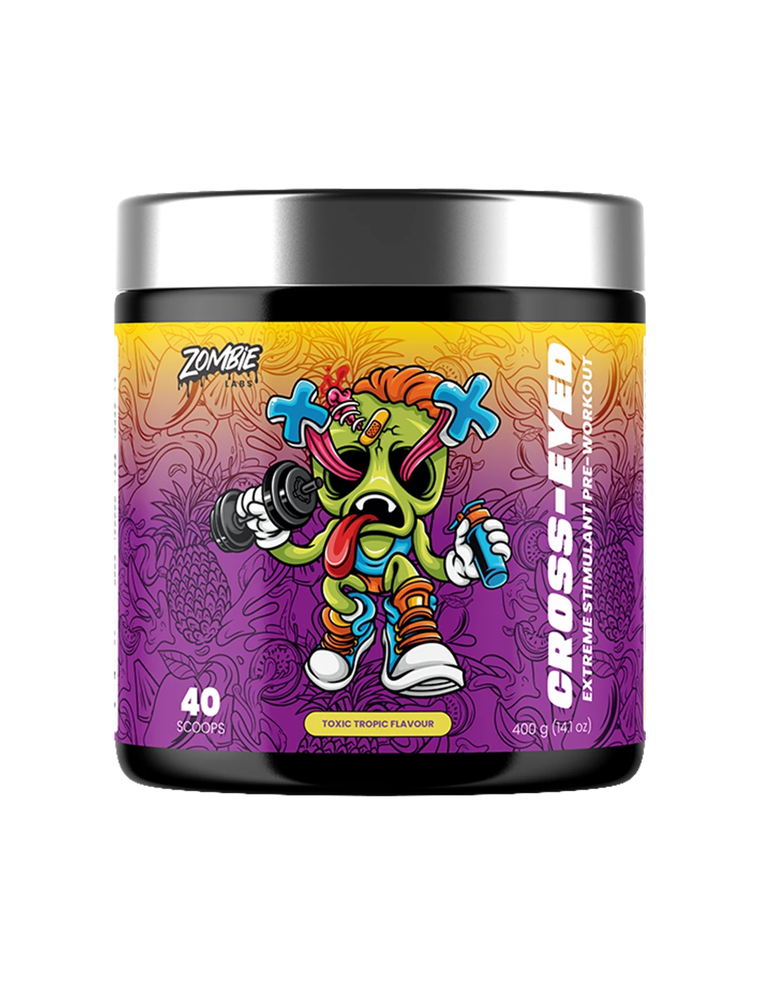 Zombie Labs CROSS-EYED Extreme Stimulant Pre-Workout