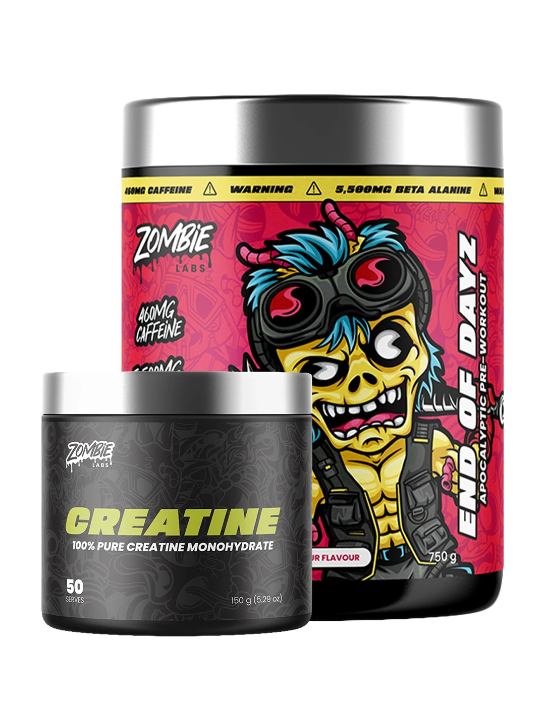 Zombie Labs END OF DAYZ Apocalyptic Pre-Workout + Free Creatine