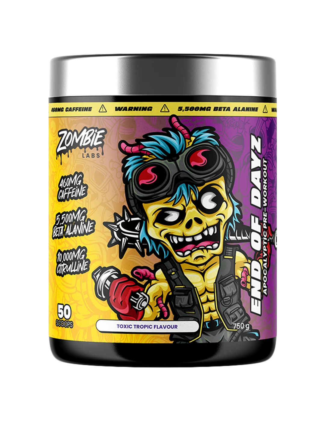 Zombie Labs END OF DAYZ Apocalyptic Pre-Workout + Free Creatine Toxic Tropic – Zombie Labs | ASN