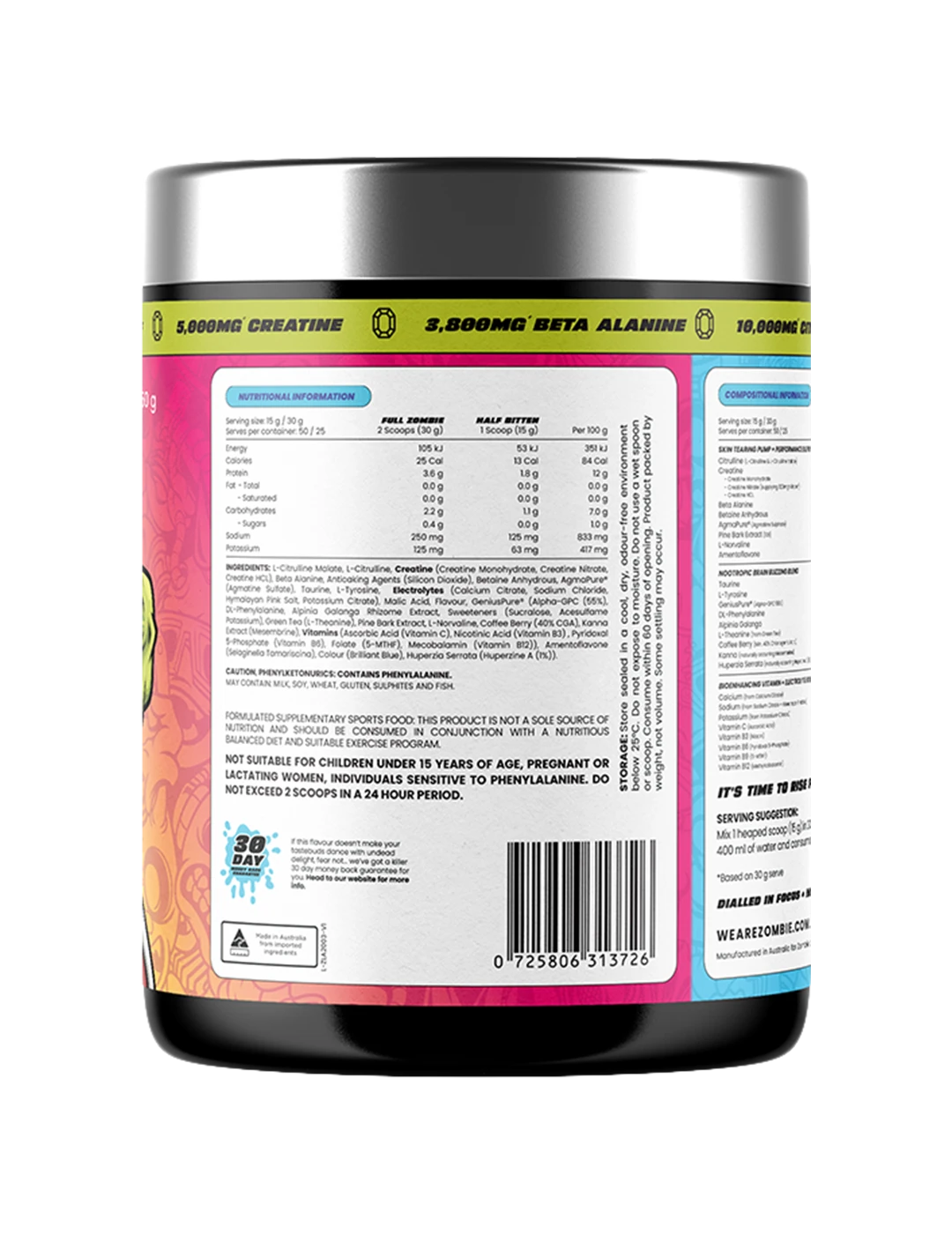 Zombie Labs KING OF PUMPZ Non-Stim Pre-Workout – Zombie Labs | ASN