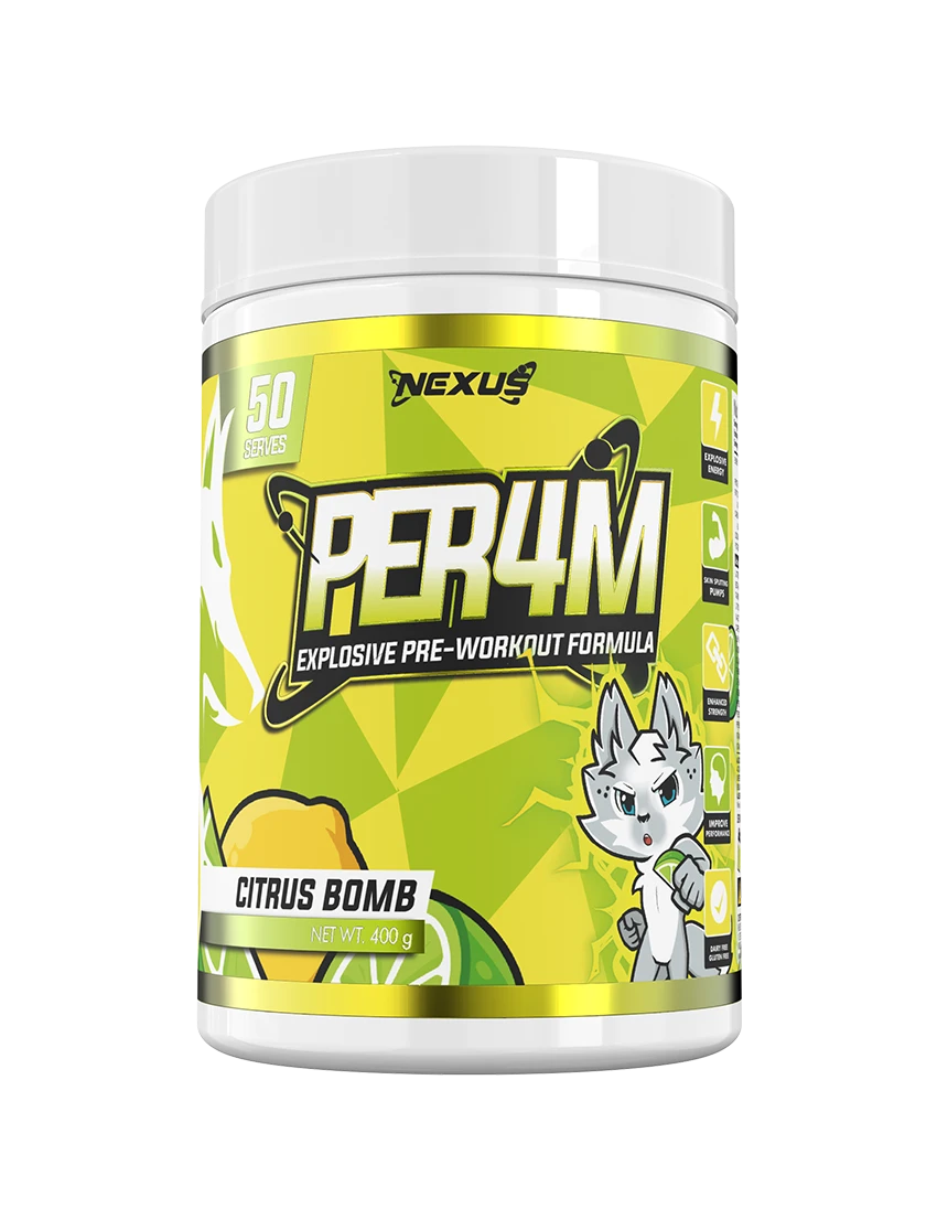 Nexus Sports Nutrition PER4M Pre-Workout + Free Super Protein RTDs