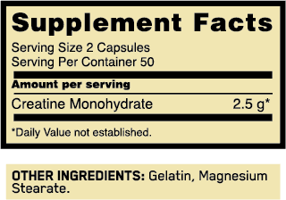 Optimum Nutrition Creatine Capsules - Supplement Information | ASN Online
