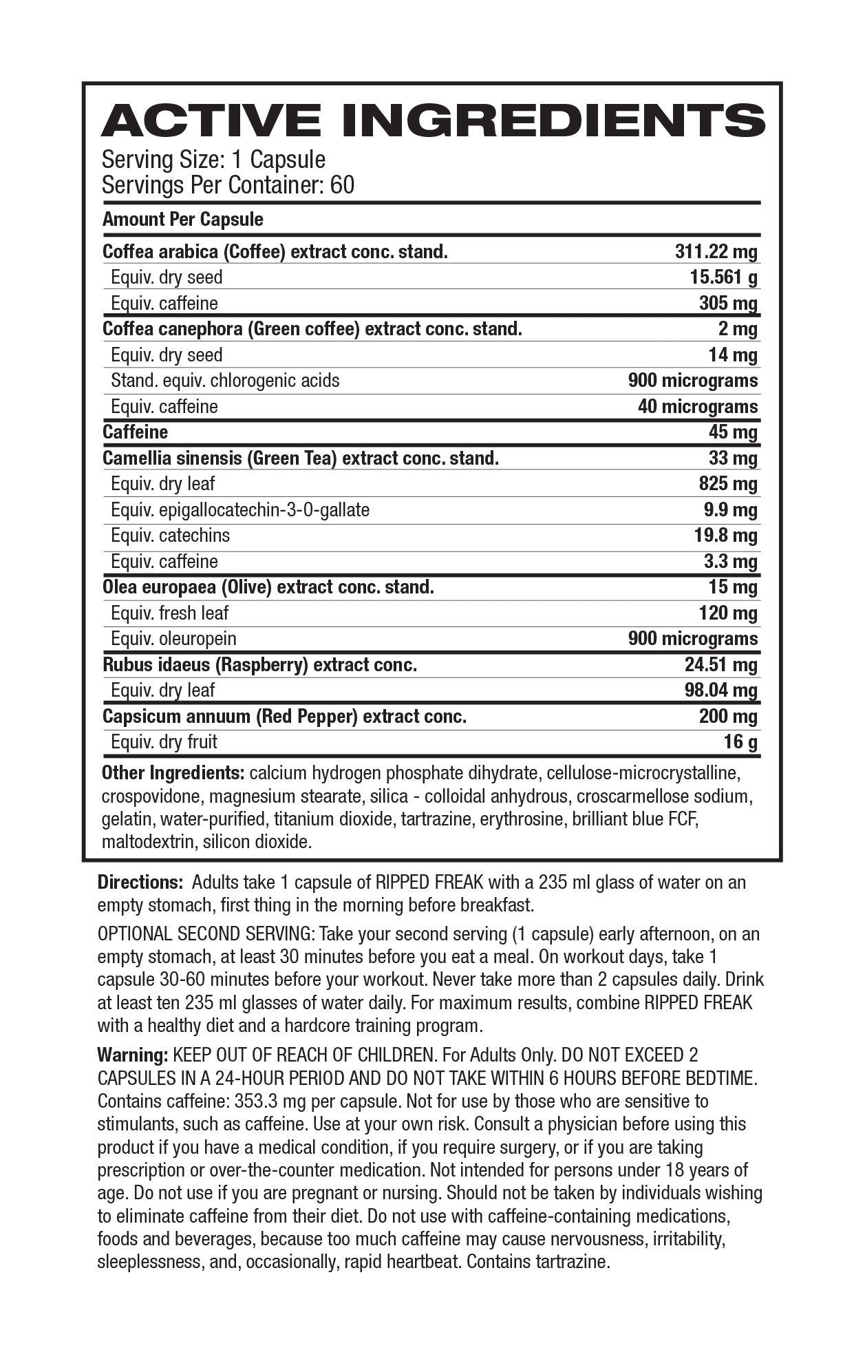 Pharmafreak Ripped Freak Pharmafreak ASN Online