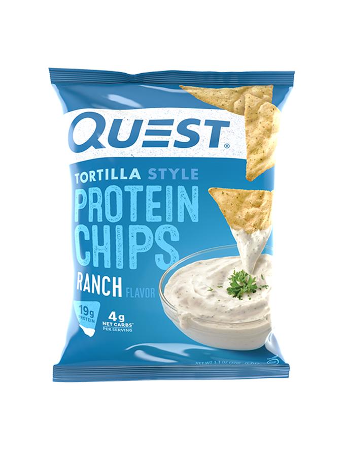 Quest Nutrition Tortilla Protein Chips - Ranch | ASN Online
