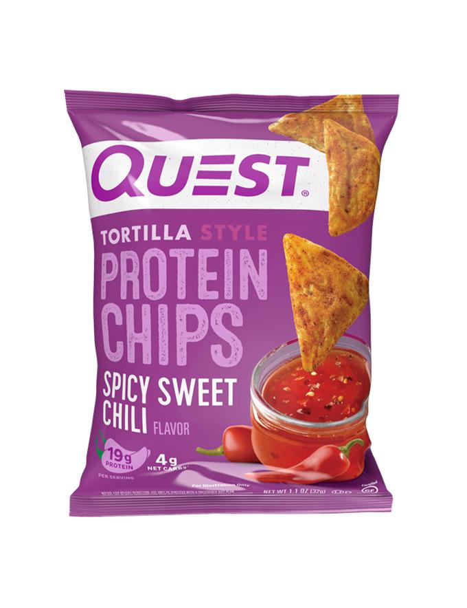 Quest Nutrition Tortilla Protein Chips - Spicy Sweet Chilli | ASN Online